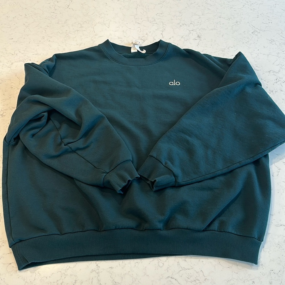 ALO Accolade sweatshirt crew neck Size XL